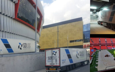 SDLOG AYUDA AL ATHLETIC EN SU PROYECTO DE EXTENSIÓN DE LA CUBIERTA